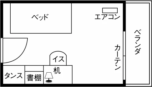 シェアハウス ドーミー新綱島ー居室